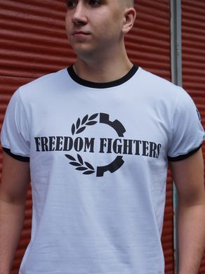 Фото Футболка Steel Bro Freedom Fighters White
