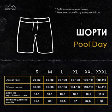 Фото Шорти для плавання Pobedov Pool Day Black