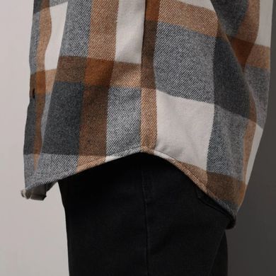 Фото Сорочка Pobedov Tartan Сіро-коричневий
