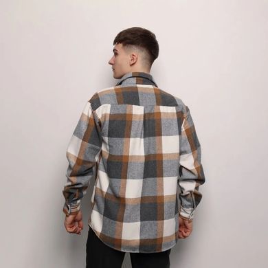 Фото Сорочка Pobedov Tartan Сіро-коричневий