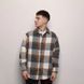 Сорочка Pobedov Tartan Сіро-коричневий , L