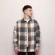 Сорочка Pobedov Tartan Сіро-коричневий , L