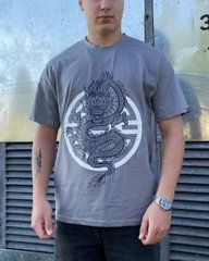 Фото Футболка Unreal Oversize Dragon Gray