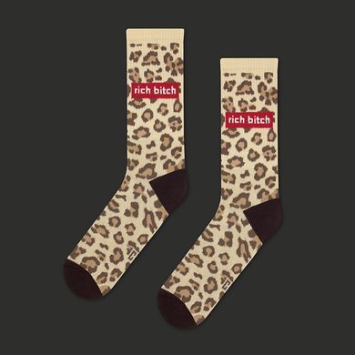 Фото Шкарпетки ЦЕХ Leopard - rich bitch