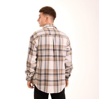 Фото Рубашка Pobedov Tartan Бежевый