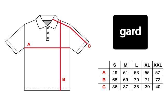 Фото Футболка поло GARD POLO GUIDE Темно-сірий