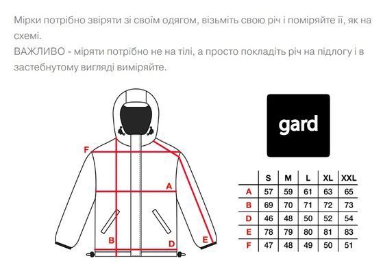 Фото Вітровка Gard SPLIT Чорний