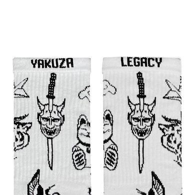 Фото Шкарпетки Noskar Yakuza Tattoo White