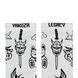 Шкарпетки Noskar Yakuza Tattoo White , 36-40