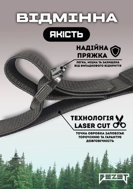 Фото Ремінь тактичний BEZET Delta Black
