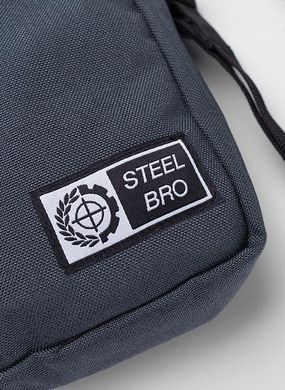 Фото Мессенджер STEЕL BRO 7" Logo Graphite