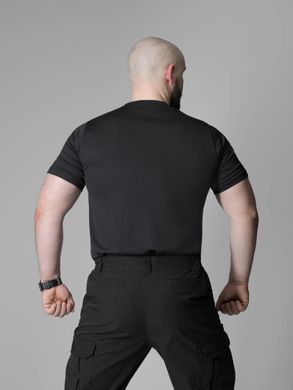Фото Футболка швидкосохнуча тактична BEZET Basic Black