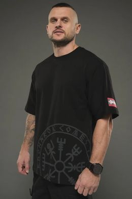 Фото Футболка SvaStone  Vegvisir Oversize Black