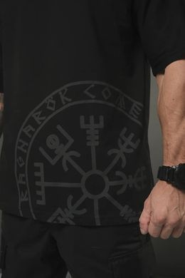 Фото Футболка SvaStone  Vegvisir Oversize Black